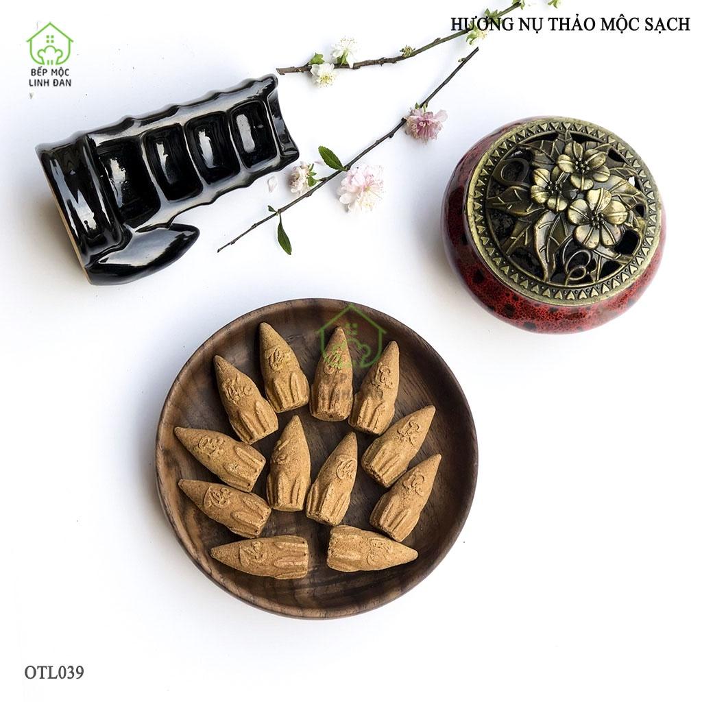 Nhang Nụ Búp Sen Thảo Mộc Nguyên Chất HAHANCO [OTL039] Hương Thơm Dịu Nhẹ