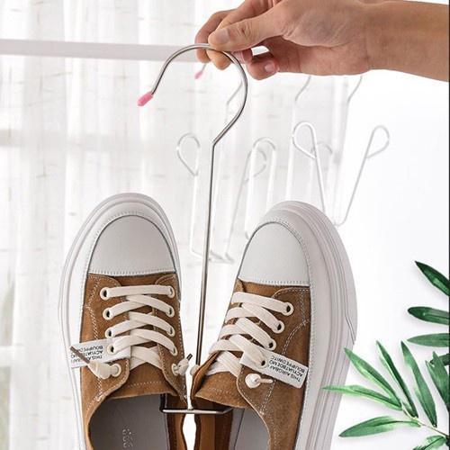 Móc Phơi Giầy Dép Tất inox ,Giá Treo Giầy Thông Minh Cao Cấp Siêu Bền Tiện Lợi