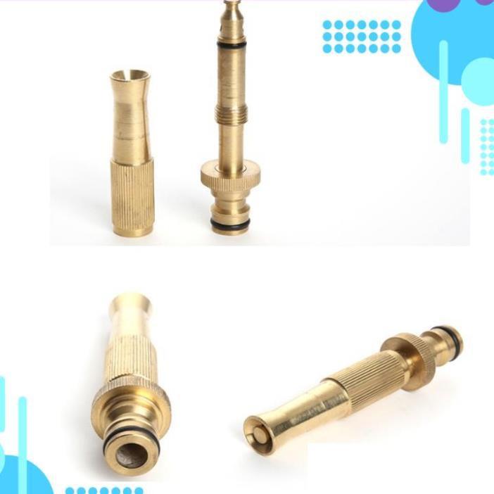 Bộ dây vòi xịt ️bơm nước phun sương️ ,tăng áp 3 lần,loại 3m,5m 206587 cút sập,nối nhựa vàng+ móc khoá