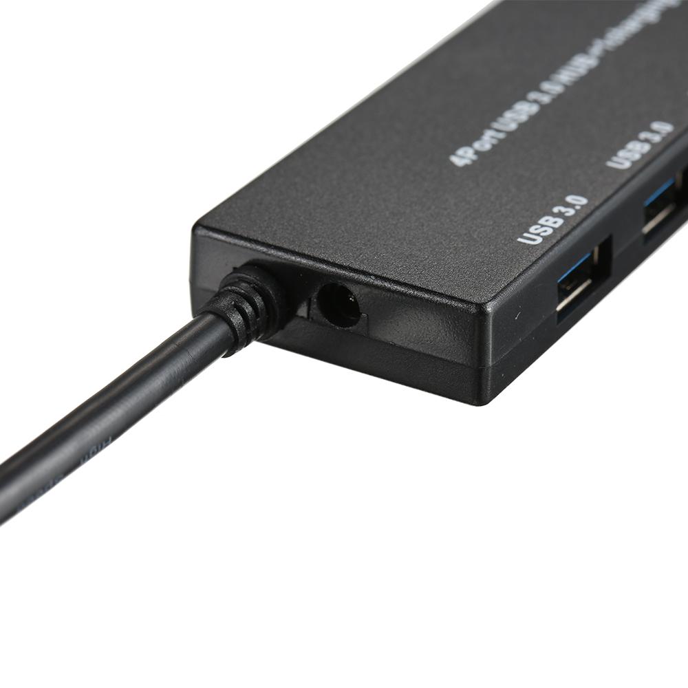 5 cổng chuyển đổi Siêu tốc Mini Portable USB 3.0 Hub Tốc độ truyền 5Gbps với sạc chuyên dụng 2.4A