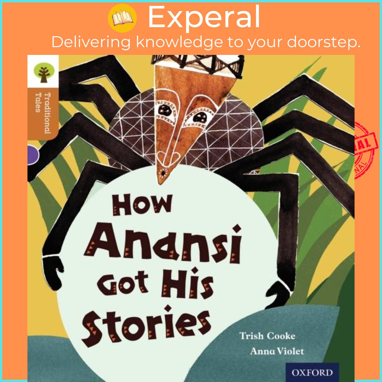 Hình ảnh Sách - Oxford Reading Tree Traditional Tales: Level 8: How Anansi Got His Stories by Pam Dowson (UK edition, paperback)