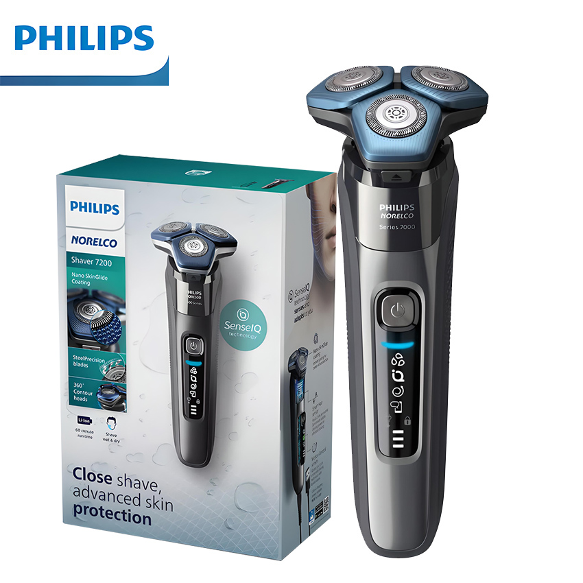 Máy cạo râu khô và ướt Series 7000 cao cấp Philips Norelco S7788 - Hàng Nhập Khẩu