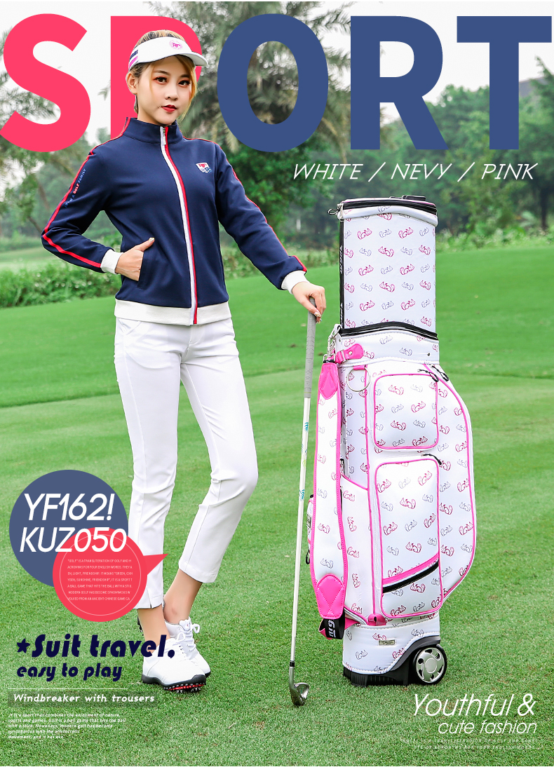 Áo khoác golf nữ chống nắng YF162 - Áo có chức năng chống lại các tia cực tím từ mặt trời, bảo vệ làn da của bạn luôn khỏe đẹp