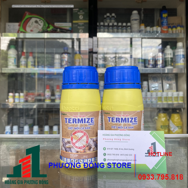 Thuốc dệt mối và phòng mối Termize 200SC _ chai 250ml