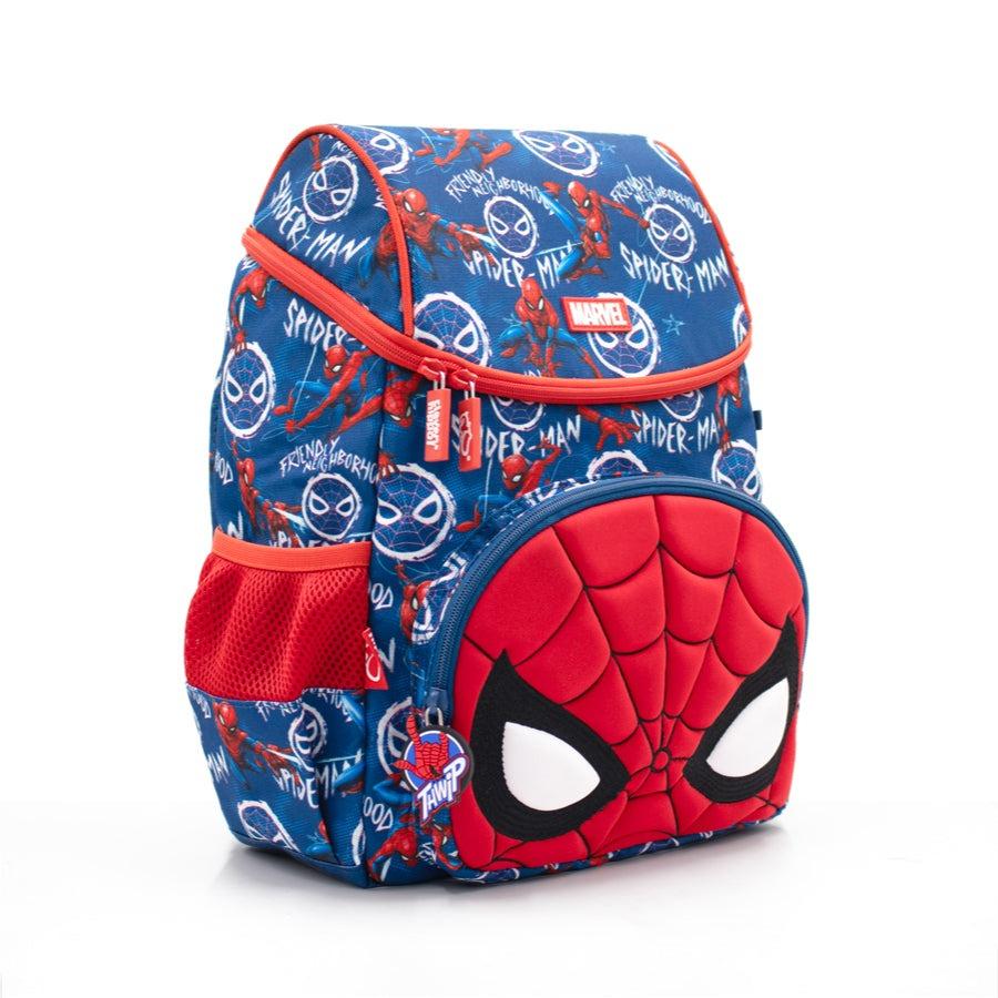 Ba Lô Hoodie - Người Nhện Spider-Man - Clever Hippo BLS3108/BLUE