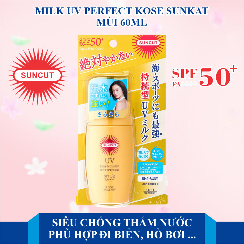 Sữa Chống Nắng Suncut UV Essence Super Water Proof 60g