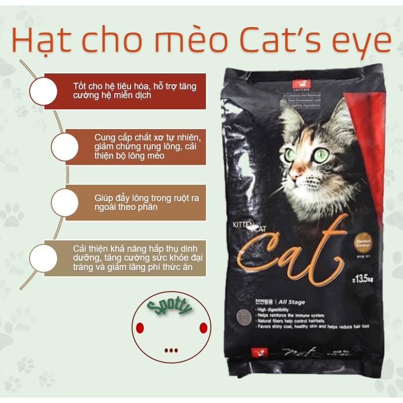 Hạt thức ăn Catseye cho mèo túi chiết 1kg