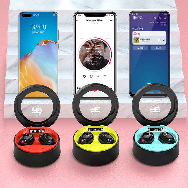 Tai Nghe Bluetooth Nhét Tai True Wireless Không Dây Reroka Beatzone Âm Thanh Nổi, Chống Ồn, Bass to, Treble trong, Pin Trâu, Kiểu Dáng Thể Thao Đeo Chắc Tai Nhiều Màu- Hàng Chính Hãng