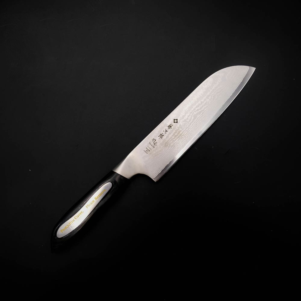 Dao thái đa năng Tojiro Flash 63 lớp Damascus VG10 Santoku FF-SA180 (180mm) - Dao bếp Nhật cao cấp Tojiro