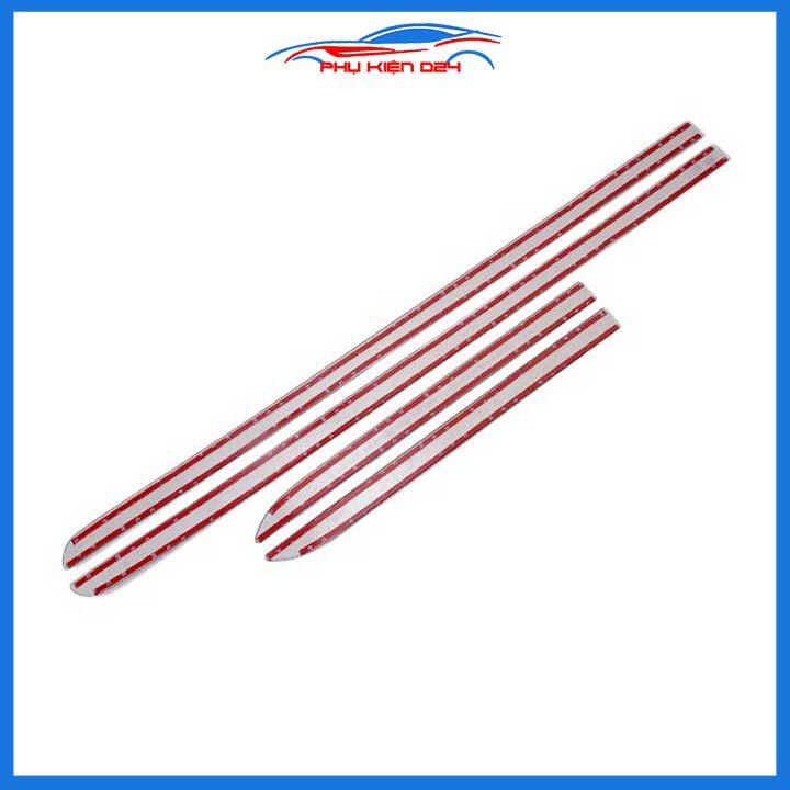 Bộ ốp nẹp sườn Cerato 2016-2017-2018 mạ crom trang trí làm đẹp xe