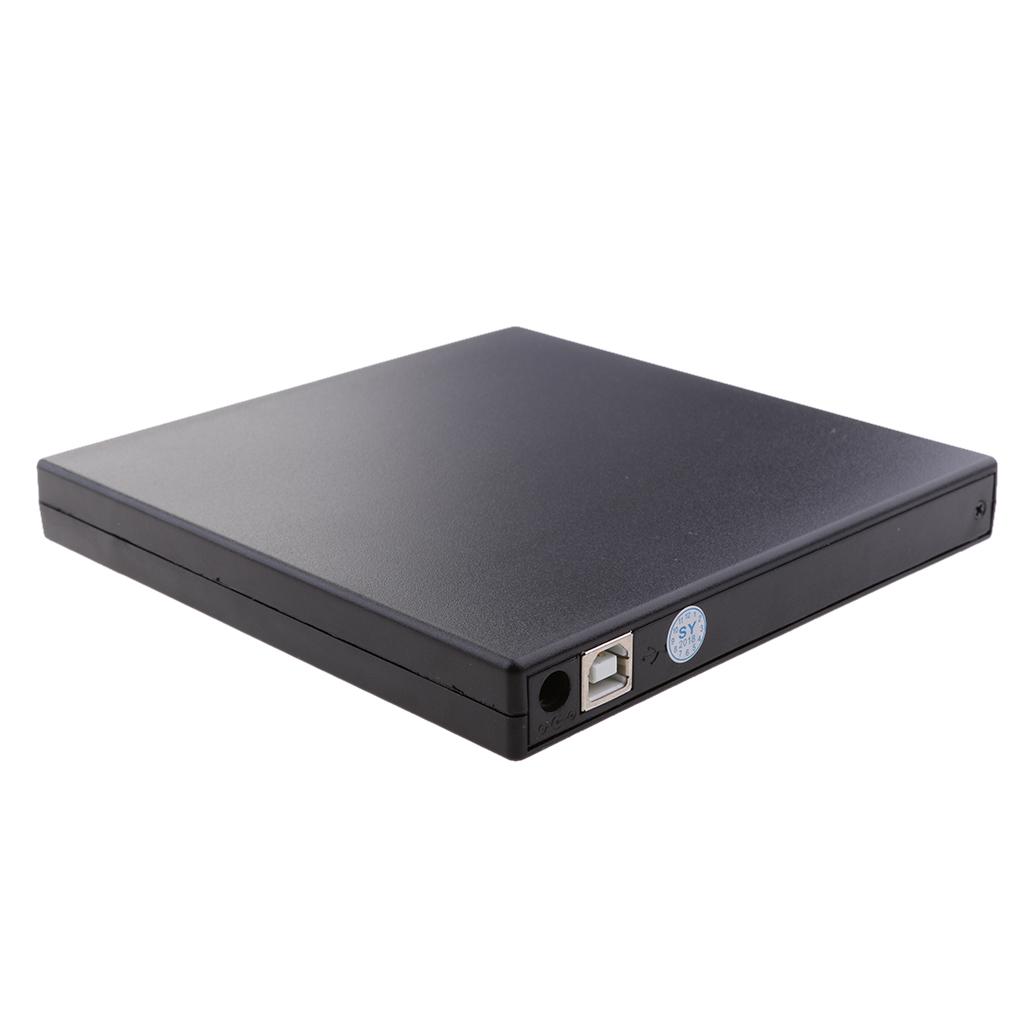 External USB 2.0 DVD RW CD Writer Drive Burner Reader Player For Laptop PC