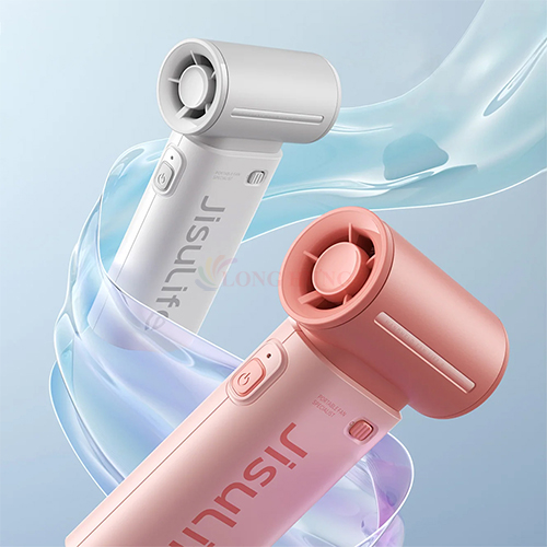 Quạt mini tích điện cầm tay Jisulife Handheld Fan Life9 3600mAh - Hàng chính hãng