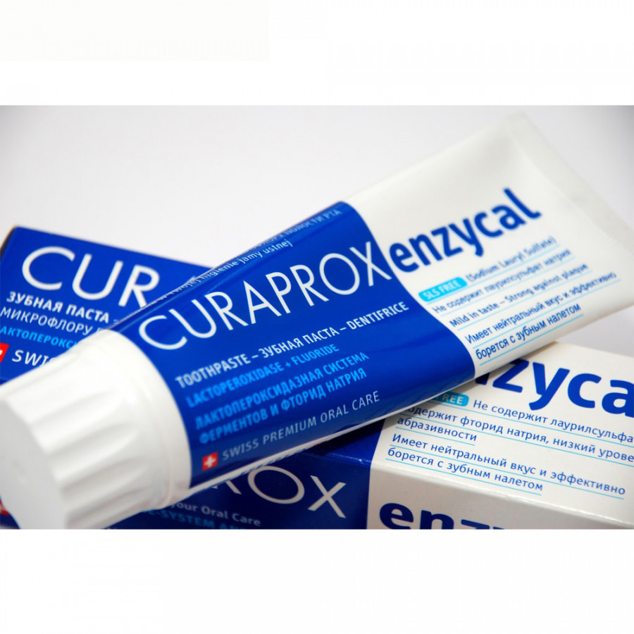 Kem đánh răng Curaprox Enzycal 950ppm 75ml