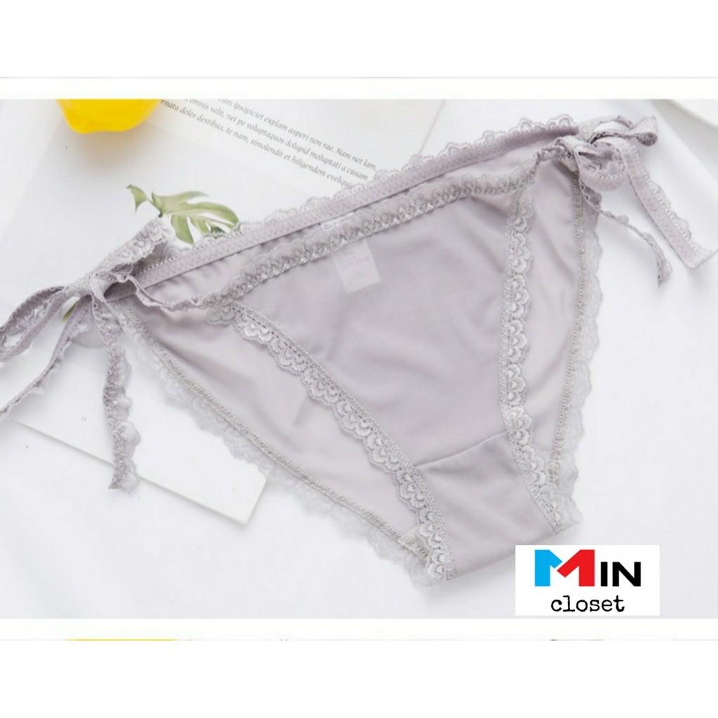 Quần lót nữ 50K Quần lót dây cột Ren Lưới siêu sexy Q17