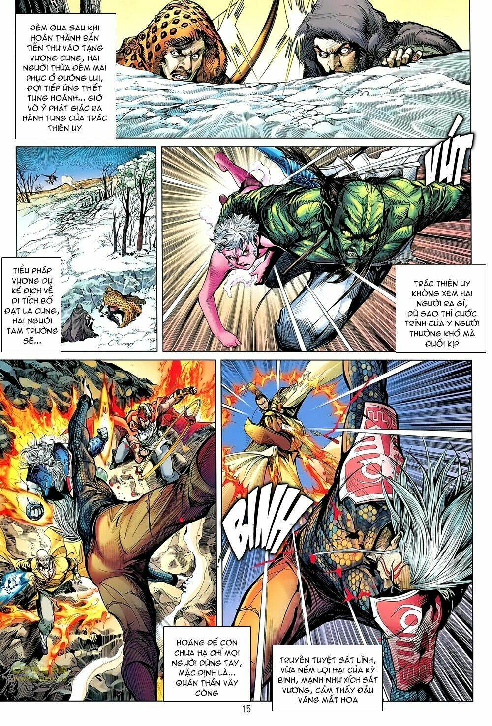 thiết tướng tung hoành (cựu tác) chapter 45 15