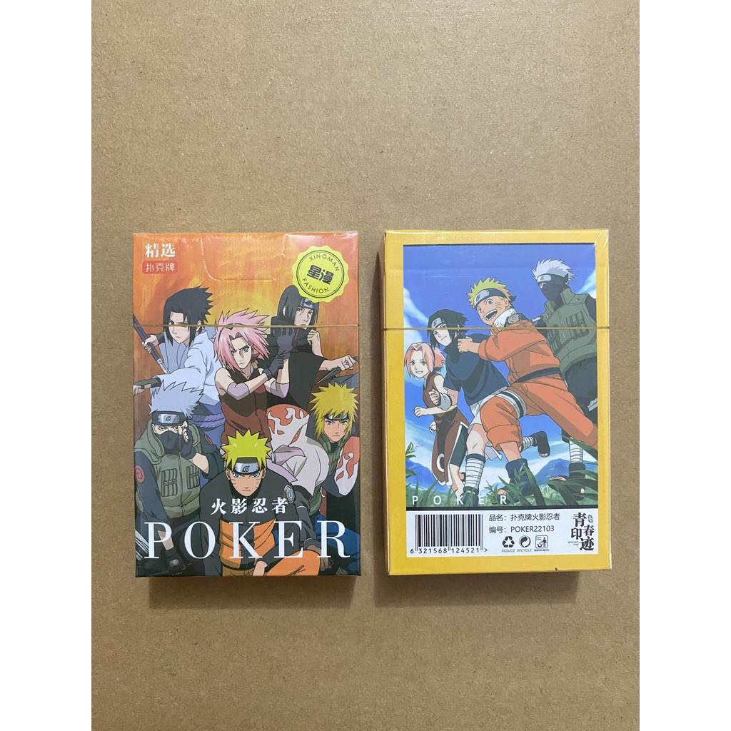 Set 5 Ảnh Thẻ Nhân Phẩm NARUTO Pack Card In Hình Nhân Vật Anime - ĐẠI CHIẾN LÀNG LÁ