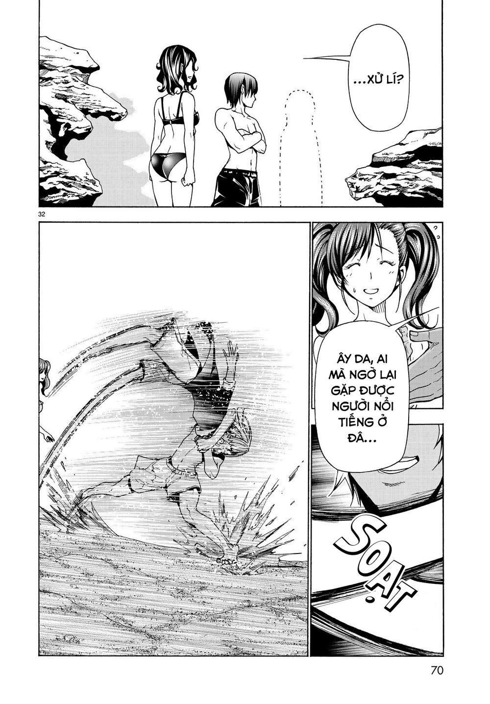 cô gái thích lặn - grand blue chapter 41 33