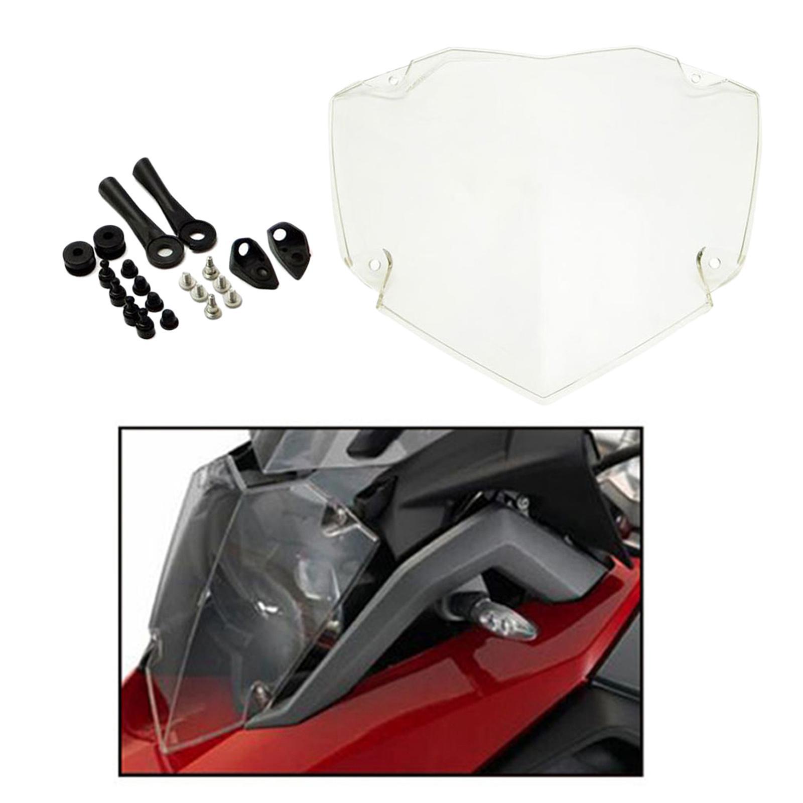 Motorcycle Accessory ABS Plastic Headlight Lamp Protector Guard Protection Kit for BMW R1200GS ADV 2013-2017