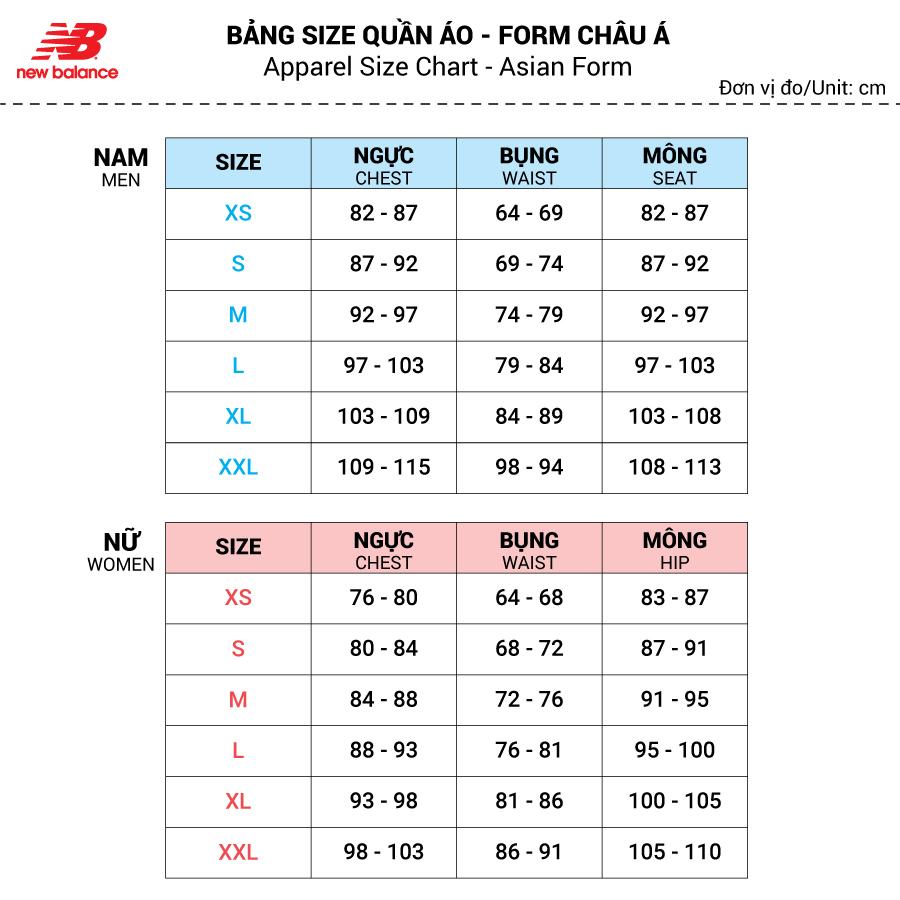 Áo thun thời trang nữ New Balance Essential Id Ath - AWT13531 (form châu á)