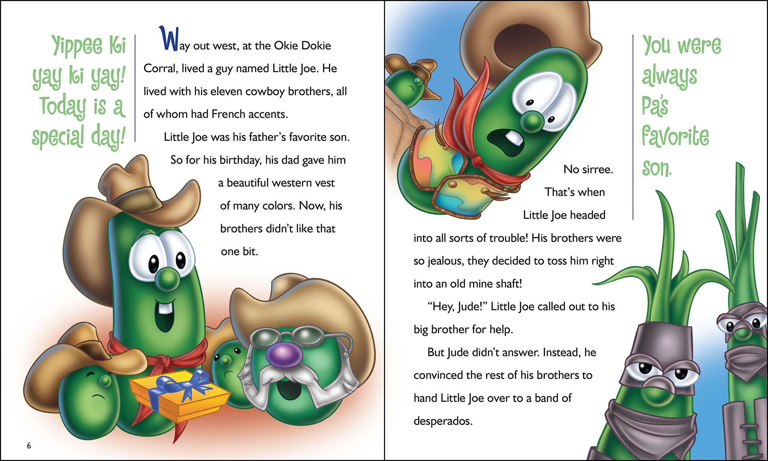 Sách - VeggieTales Bible Storybook : With Scripture from the NIrV by Cindy Kenney (US edition, hardcover)