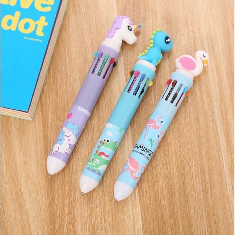 BÚT BI BẤM NHIỀU MÀU