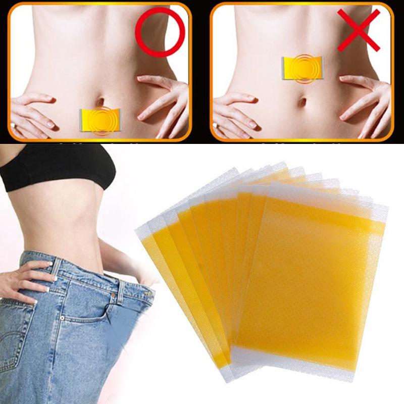 10 chiếc / 1 túi miếng dán giảm béo nhanh chóng miếng dán đốt cháy mỡ thừa miếng dán rốn thảo dược