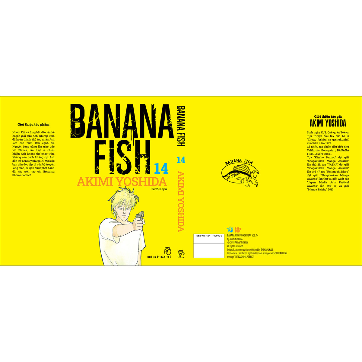 Hình ảnh Banana Fish 14 (Tặng Kèm Postcard Giấy)