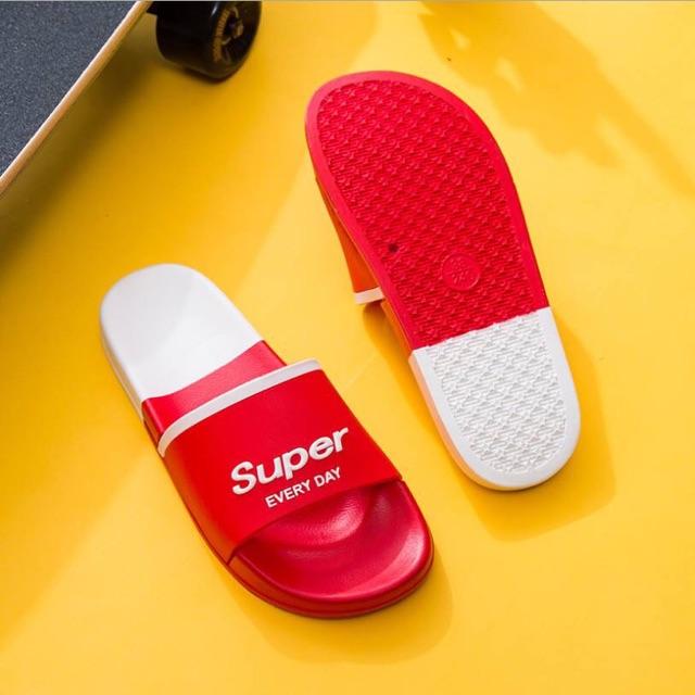 Dép nam quai ngang cao su Super