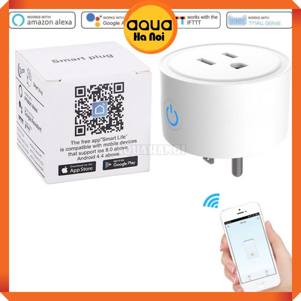Ổ cắm điện thông minh Wifi - hẹn giờ tự động - Điều khiển từ xa qua điện thoại