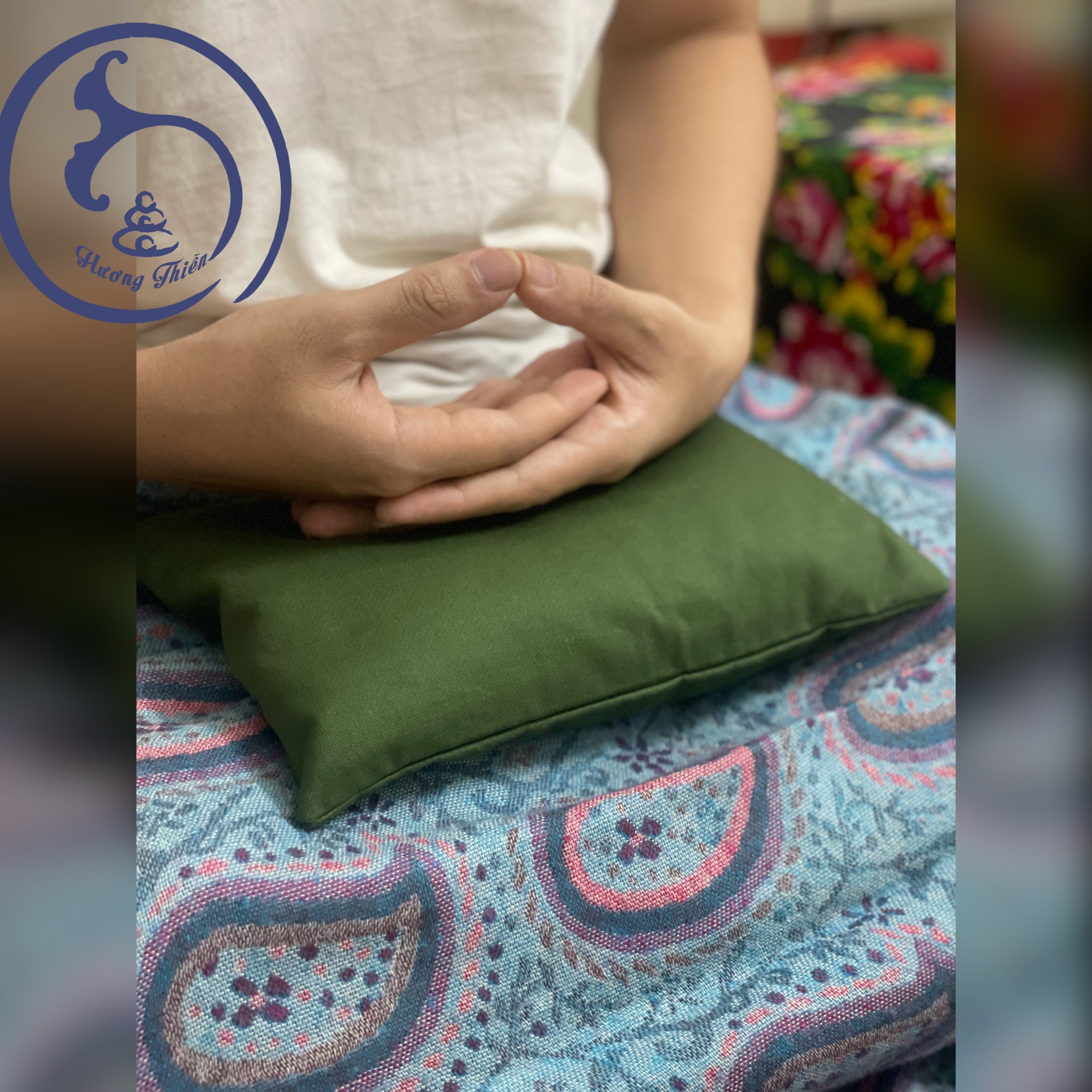 Set 3 món Bồ Đoàn-Tọa Cụ- Gối kê tay, ngồi Thiền/Thưởng Trà/Lễ Phật XL133