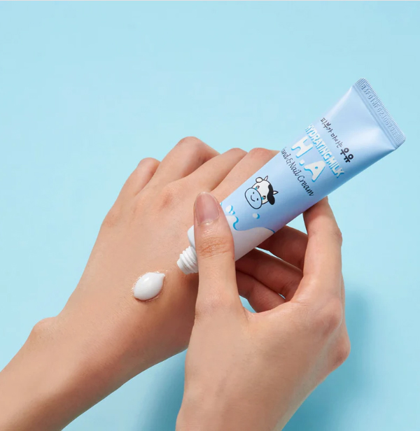 Kem dưỡng da tay và móng KWAILNARA Hàn Quốc cấp ẩm, dưỡng mềm da 30gr - Đào, Mật ong, Hyaluronic