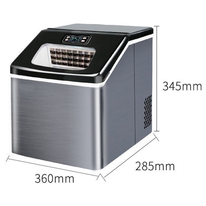 Máy Làm Đá Viên Mini Gia Đình Ice Maker Machine HZB-30F