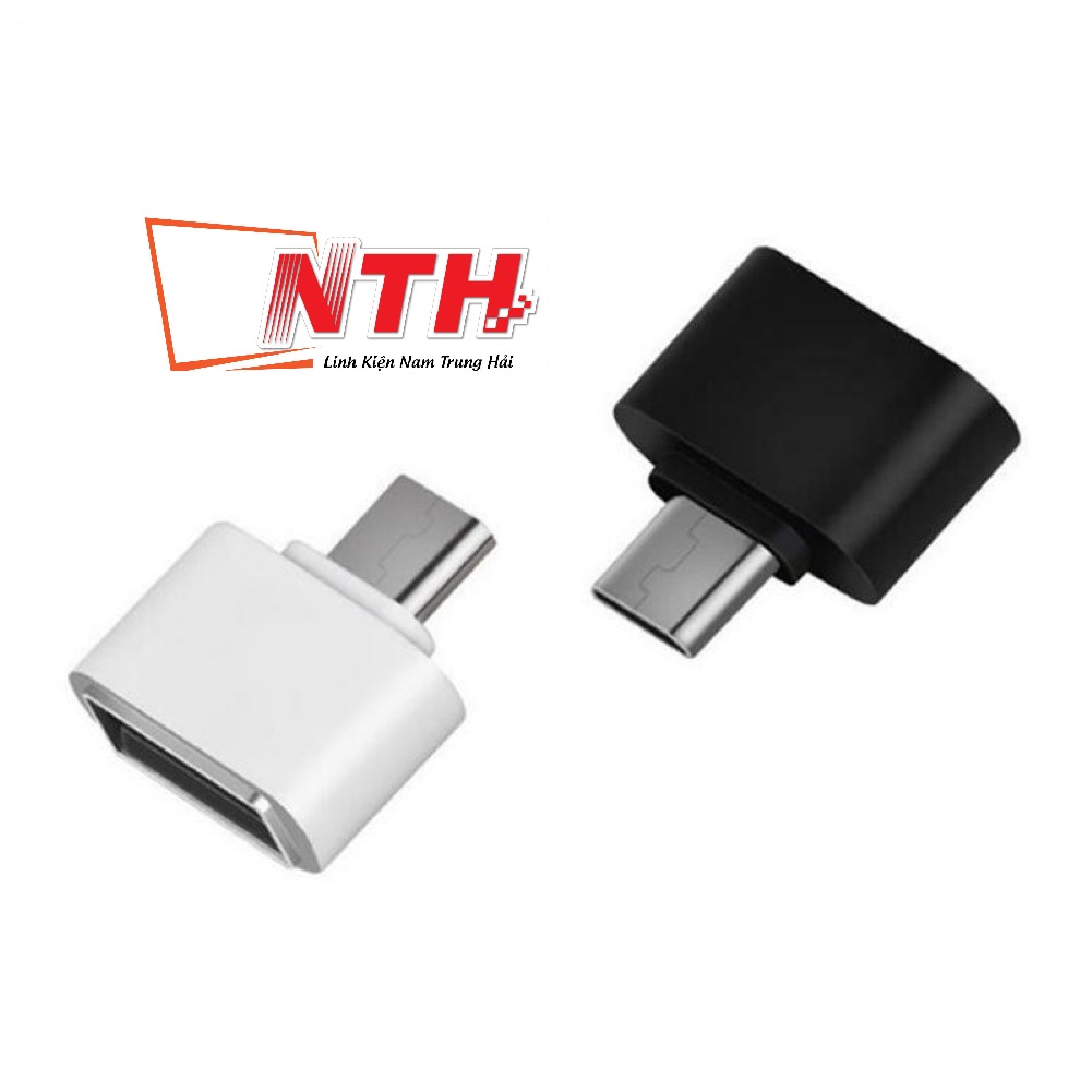 Đầu Chuyển Đổi OTG Micro USB Sang USB - Giao màu ngẫu nhiên