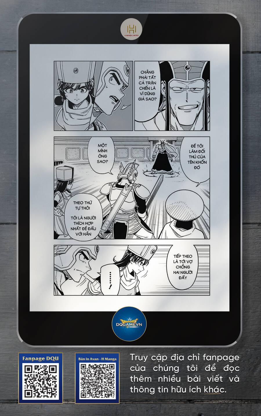dragon quest - dũng giả avan và ngục viêm ma vương chapter 31 9