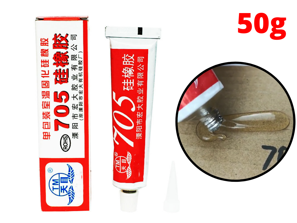 Keo Phủ Mạch 705 Trong Suốt Bảo Vệ Mạch Cách Điện Chịu Nhiệt 50g