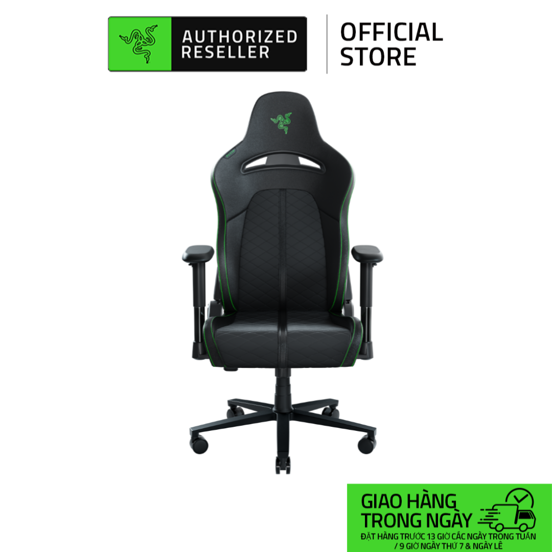 Ghế gaming Razer Enki X - Essential Gaming Chair for Gaming Performance (Hàng chính hãng)_RZ38-03880100-R3U1