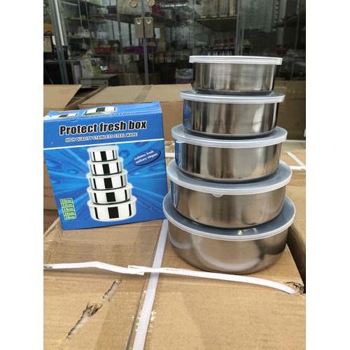 Bộ thố lạnh inox 5 món