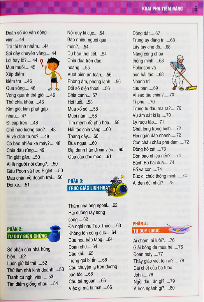 1000 Câu Đố Phát Triển Trí Tuệ - Khai Phá Tiềm Năng
