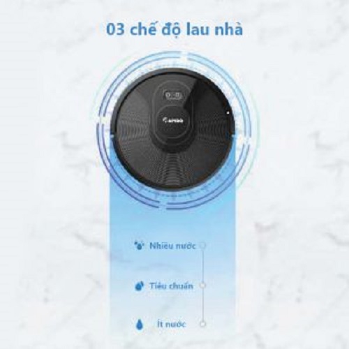 Robot hút bụi, lau nhà Rapido RR8- kết nối điện thoại, cảm biến thông minh, diệt khuẩn UV- Hàng chính hãng