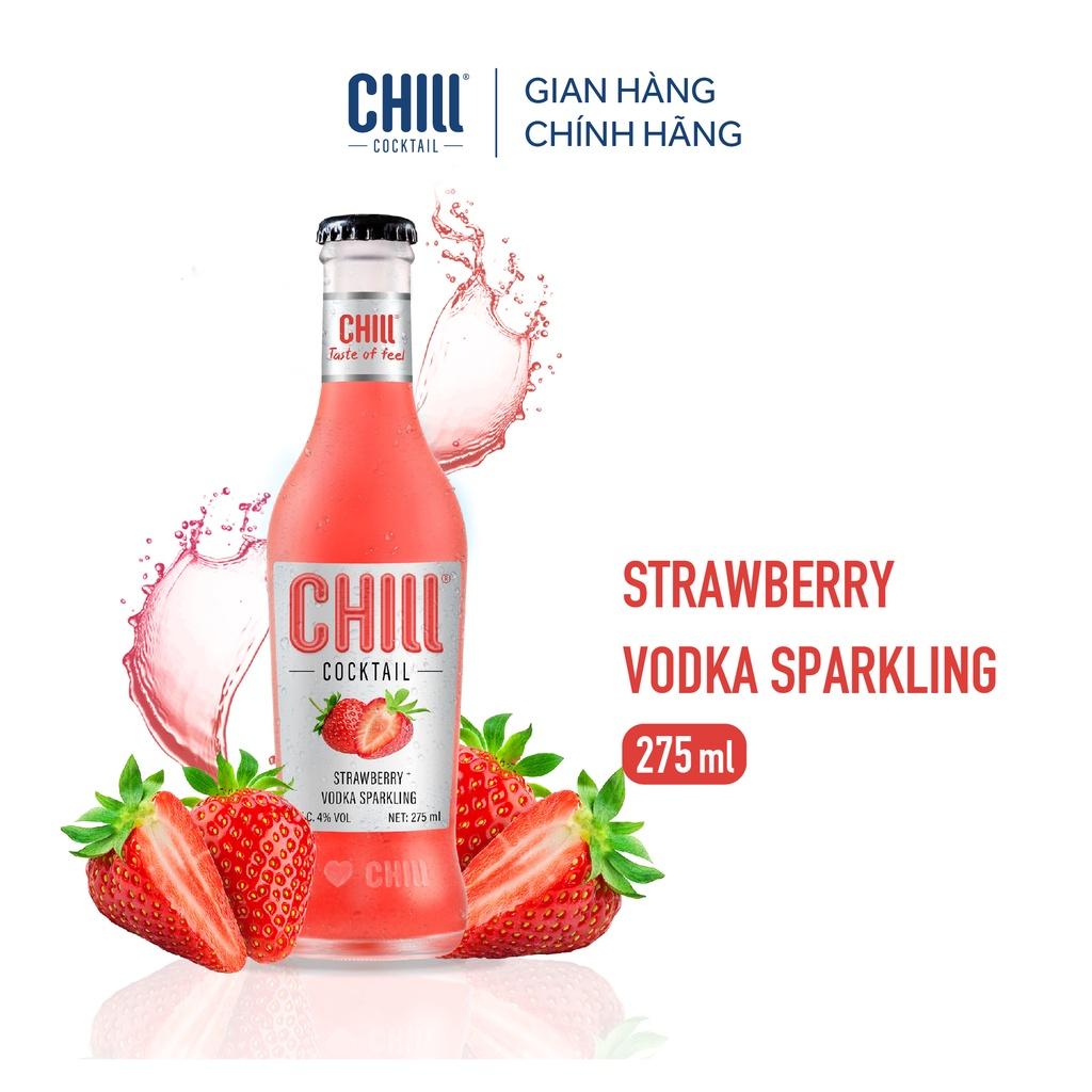 Thùng 6 chai Chill Cocktail Original mix 3 vị 275ml/chai