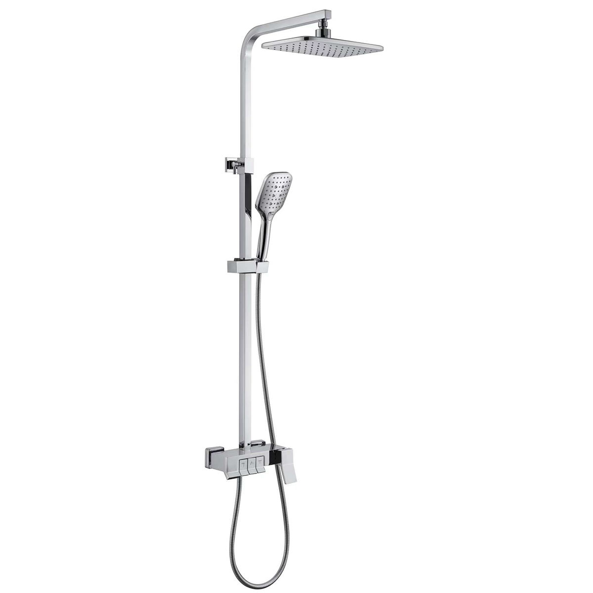 Cây sen nóng lạnh Đồng mạ Chrome Eurolife EL-SC911