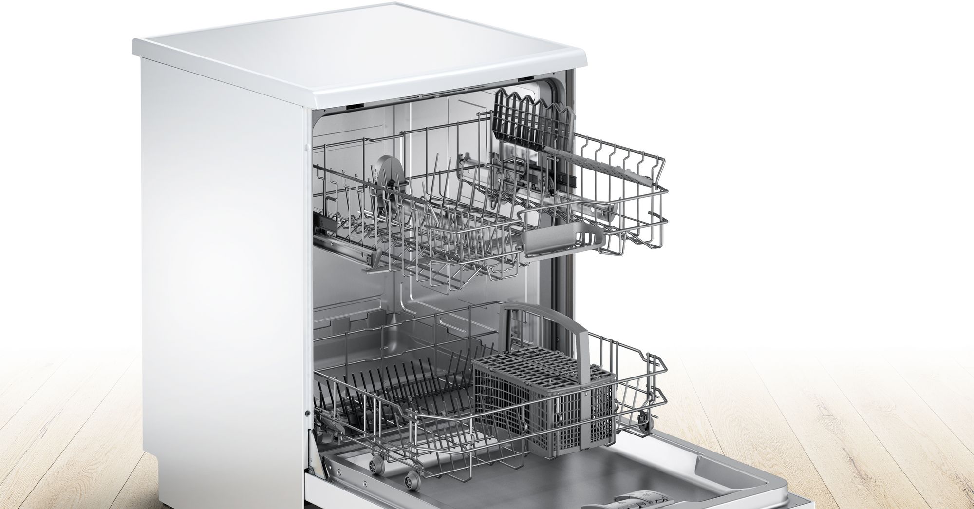 Máy Rửa Chén Bát Độc Lập 12 bộ Bosch SMS2ITW04E - Series 2 - Hàng chính hãng