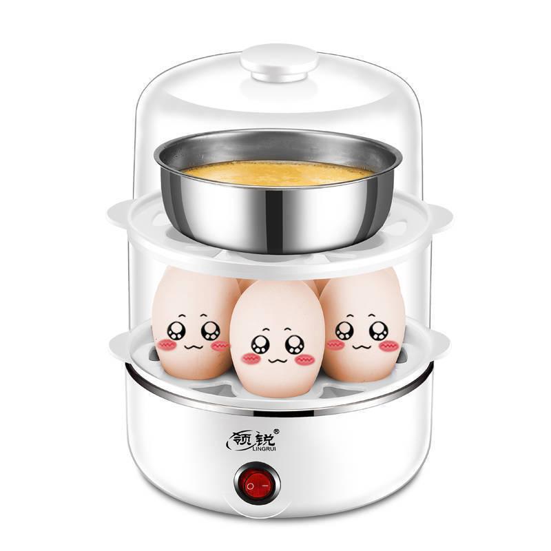 Nồi hấp trứng kiểu mới nhất Máy hấp trứng 7-21 quả trứng công suất lớn Máy nấu trứng ăn sáng Máy hấp trứng sữa trứng nhỏ hộ gia đình