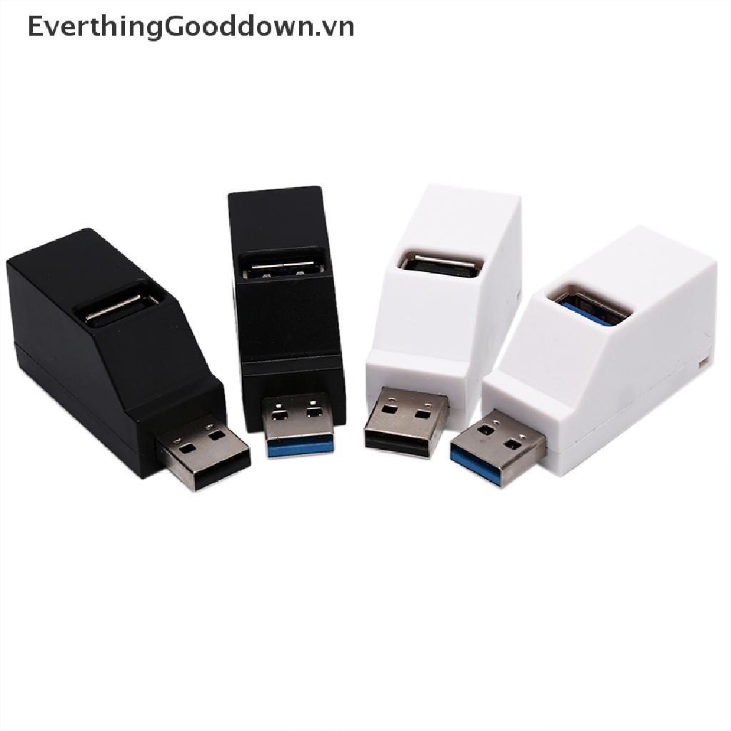 Hub Chia 3 Cổng USB 3.0 / 2.0 Tốc Độ Cao Cho PC Notebook Laptop