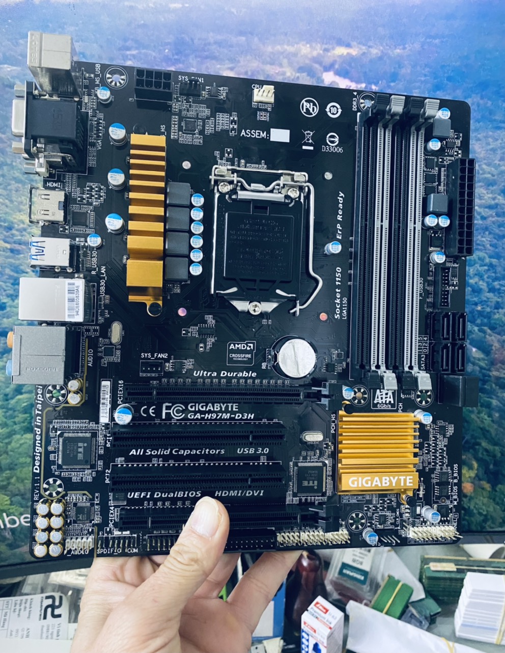 Bo Mạch Chủ Gigabyte GA-H97M-D3H - Hàng Chính Hãng