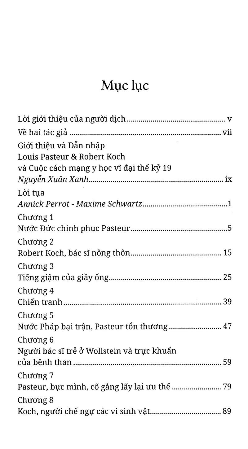Sách Pasteur Và Koch Cuộc Đọ Sức Của Những Người Khổng Lồ Trong Thế Giới Vi Sinh Vật