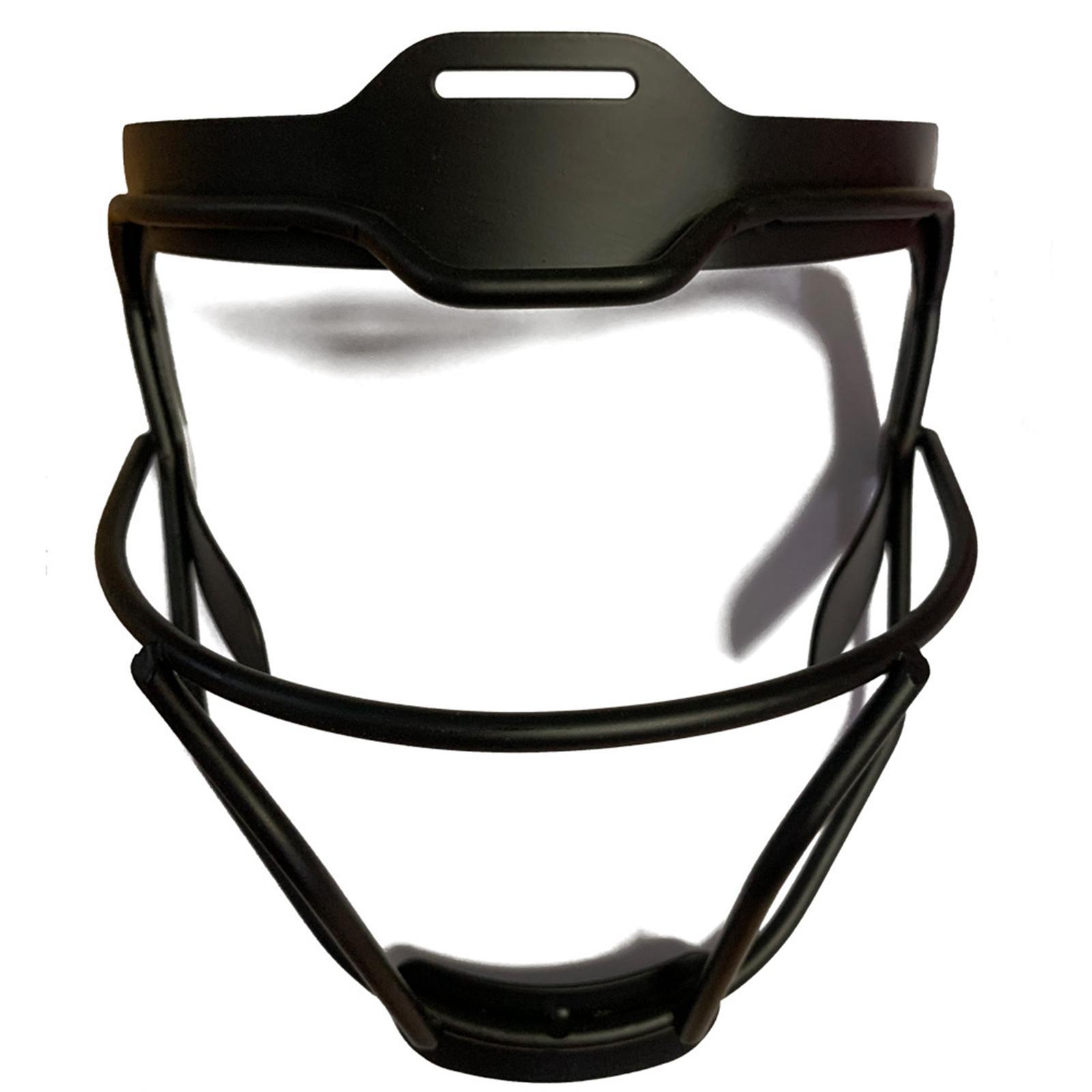 Softball Batting Mask Face Guards Metal Wire Protective Cover Wide Vision Safety