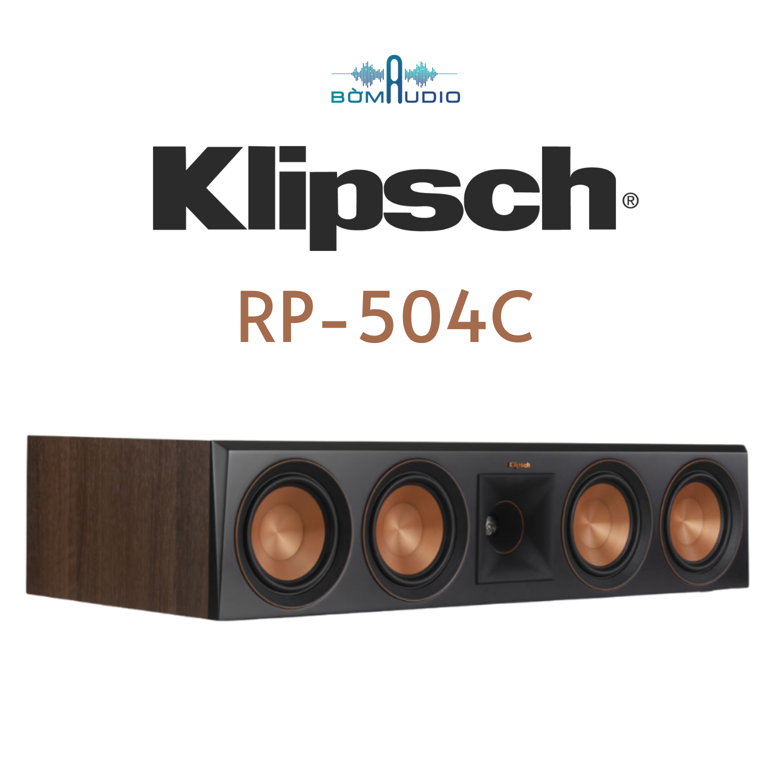 Hàng chính hãng Loa Klipsch RP-504C | Loa Center nghe nhạc | Bảo hành 12 tháng