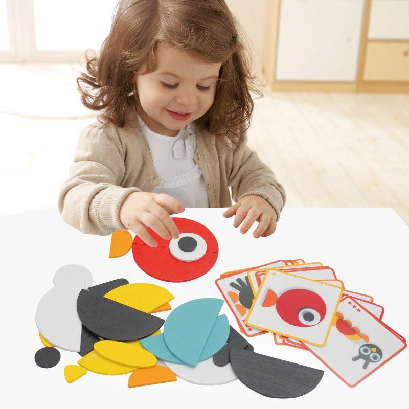 BỘ ĐỒ CHƠI GHÉP HÌNH ĐỘNG VẬT MONTESSORI FUNBOARD
