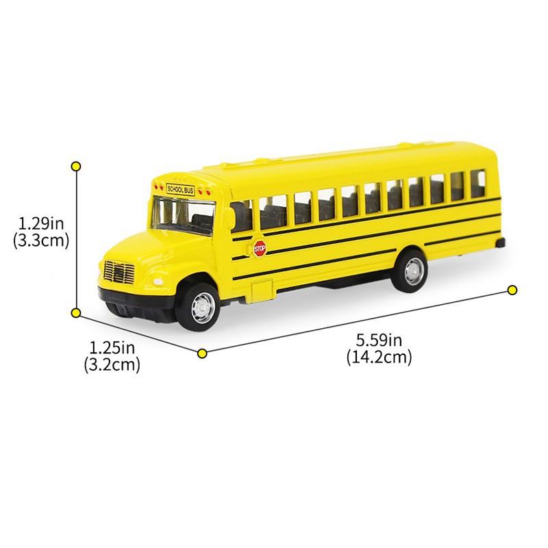 Đồ chơi xe Bus bằng kim loại chạy được